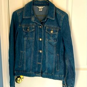 Denim Jean Jacket Size Petite Small